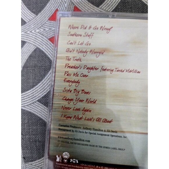 Aint Nobody Worryin by Anthony Hamilton CD Album R&B Soul Music - Picture 3 of 3